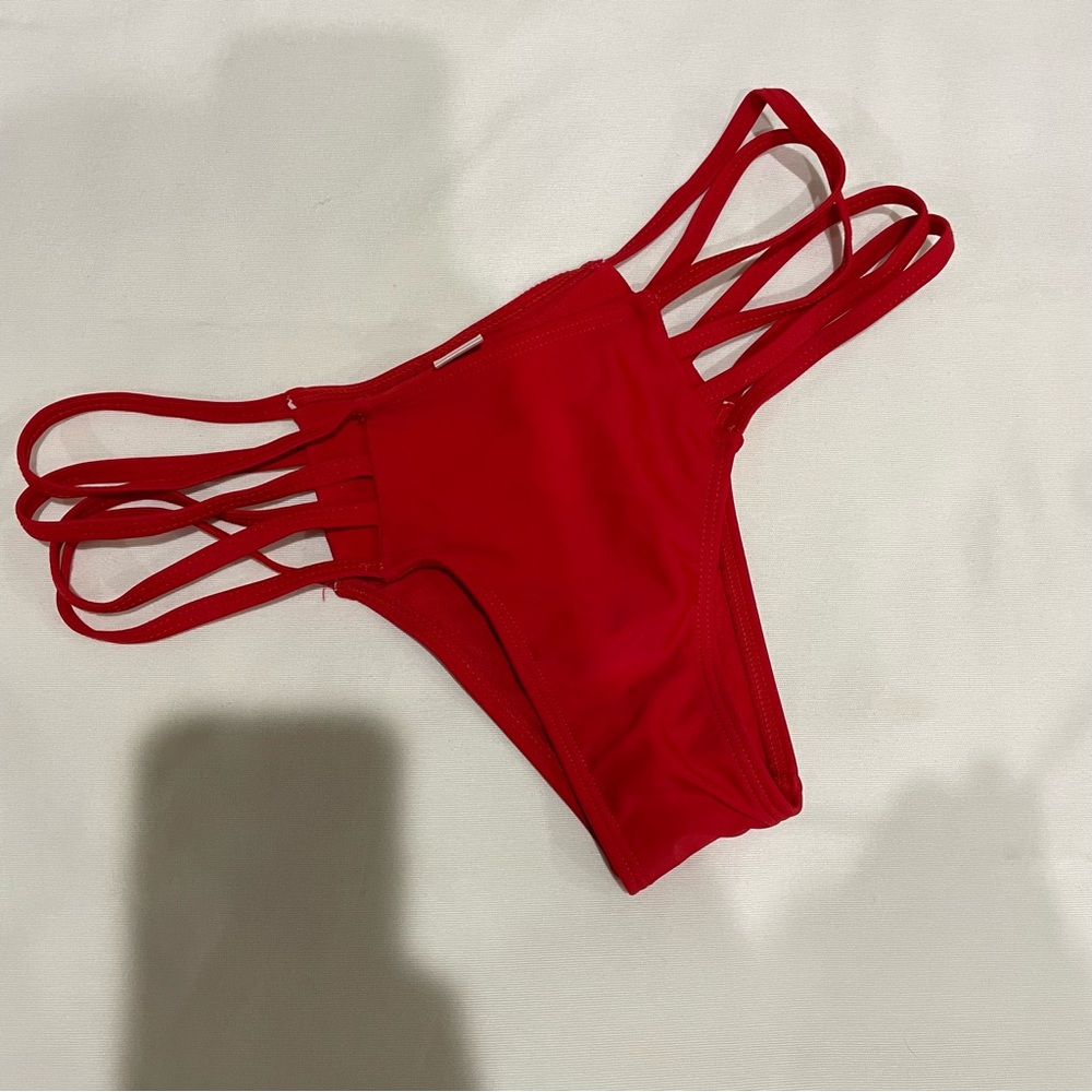 Red Bikini Bottoms